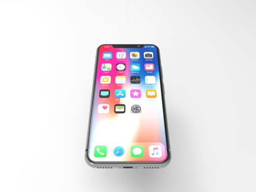 iphone x 3d模型缩略图